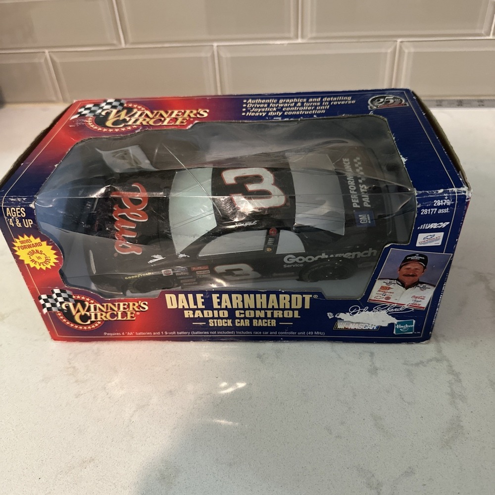 HASBRO 1999 WINNER'S CIRCLE #3 DALE EARNHARDT GOODWRENCH RADIO CONTROL R/C VTG